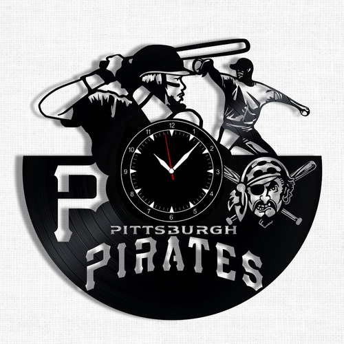 Reloj Corte Laser 1925 Pittsburgh Pirates Jugadores