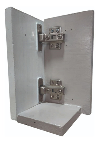 Bisagra Bidimensional Semicurva C/suave 35mm 4pares P/puerta