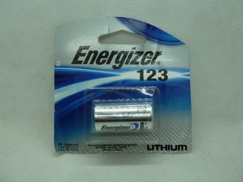 Pila Energizer Blister Cr123 De 1 Und Litium 