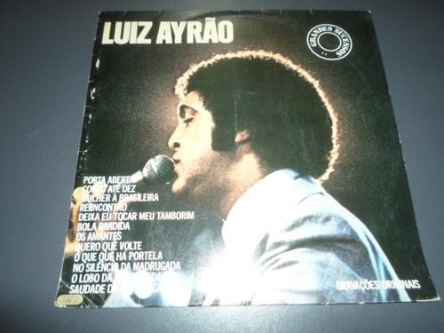 Luiz Ayrao - Grandes Sucessos * Vinilo Importado Brasil