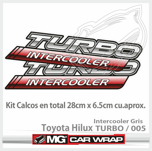 Calco Turbo Intercooler  Hilux 