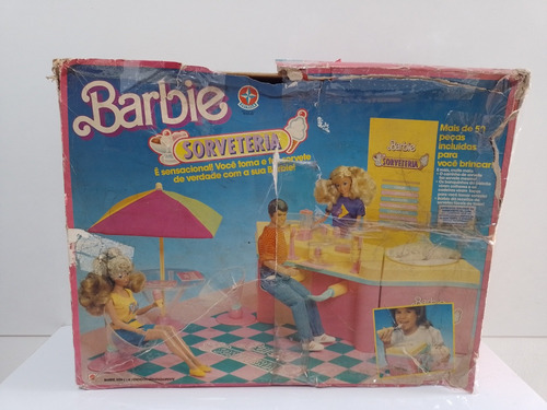 Sorveteria Barbie Estrela Anos 80 (Usado)