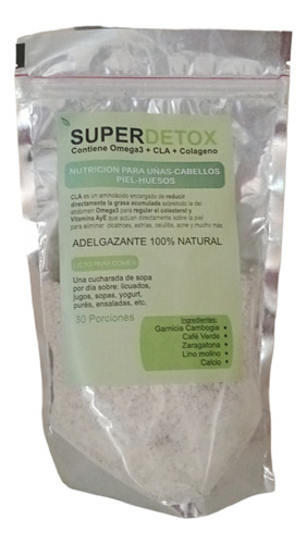 Super Detox A Base De Colágeno 