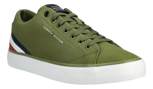 Tenis Tommy Hilfiger Harlem Core Mentor Green Original