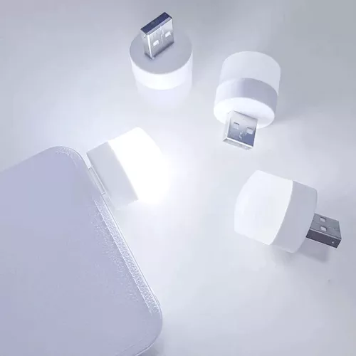 Mini lámpara LED USB portátil, luz de lectura brillante de 4-1 piezas, 5V,  1,2 W, luz nocturna para el hogar, oficina, Banco de energía, PC, portátil,  Notebook - AliExpress