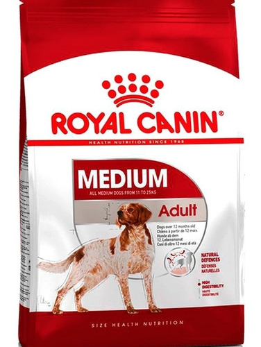 Royal Canin Adulto Medium De 15 Kg Para Perro..