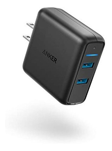 Cargador De Pared Usb Dual Anker Quick Charge 3.0 39w, Power