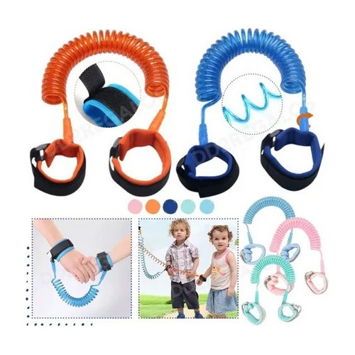 Correa Pulsera Sujetador Seguridad P/ Bebés Niños Extensible