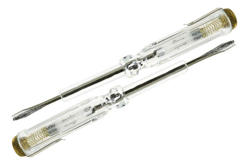 Destornillador Meetoot 2 Unids 100-500v Probador De Circuito Claro Frecuencia