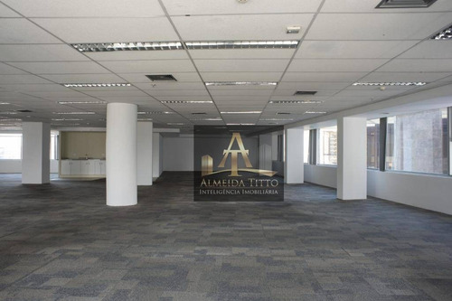 Excelente Sala Comercial Para Locação No Rio De Janeiro Com 544 M² Confira! - Sa0541
