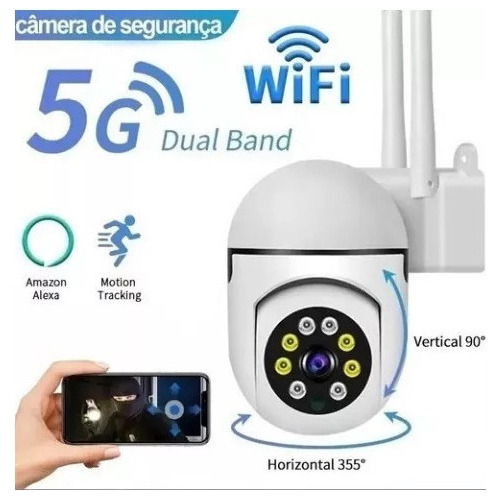 Kit De Cámara Wifi Externa Intelbras Full Hd 360 Security