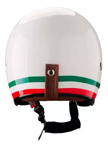 Casco Para Moto Abierto Vertigo Vintage Italy Talle S