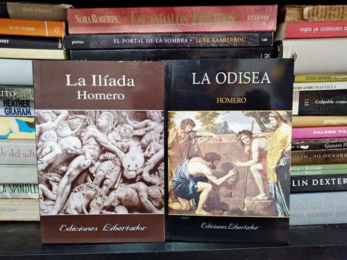 La Iliada + La Odisea - Homero - Editorial Libertador Nuevos