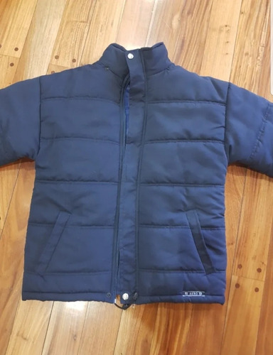 Campera Azul T.16 Tipo Escolar Polyester Nueva!!