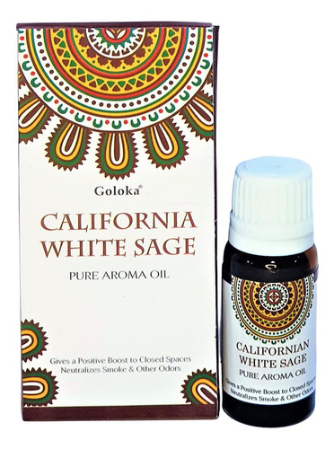 Aceite Aromático Salvia Blanca De California- Goloka