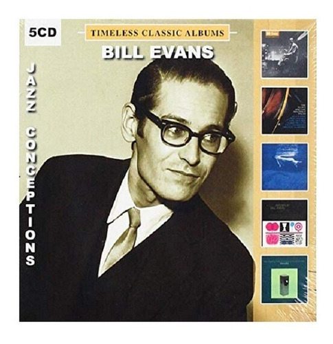 Box 5 Cds Bill Evans / Timeless Classic Albums (2019) Europe