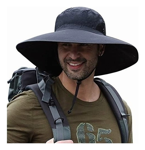 Sombrero De Sol For Hombre Exterior , Upf 50+ De Cúpulade
