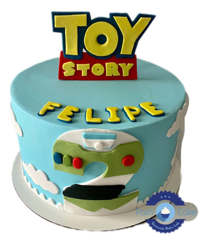Torta Artesanal Toy Story Woody Buzz