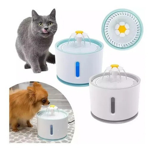 Imagen 9 de 10 de Fuente Dispensador Agua Eléctrico Bebedero Gatos +13 Filtros