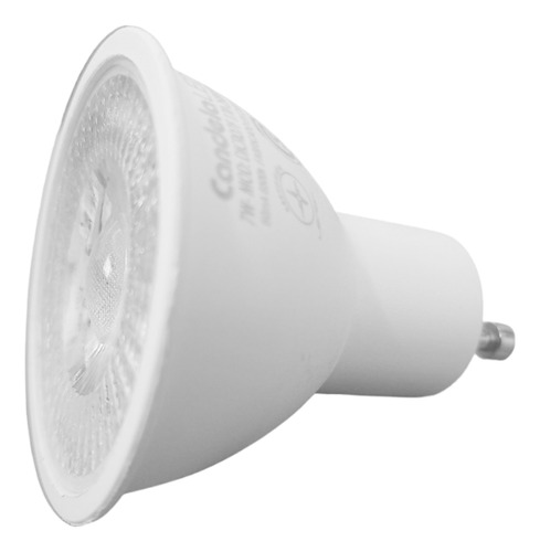 Pack X10 Lampara Led Dicroica Par16 7w Luz Cálida 38º Candela