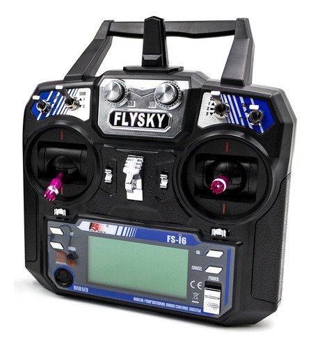 Control Remoto Afhds Flysky Fs-i6 Rc Para Transmisor De Radi