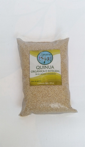 Quinua O Quinoa Orgánica Integral Nacional 450 Gr Al Detal