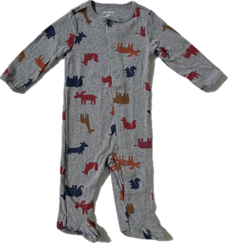 Pijama Enterito Carters De Algodón Varón Animales