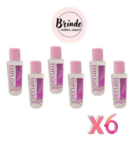 6x Serum 30ml Reparador De Pontas Duplas - Onixx Brasil