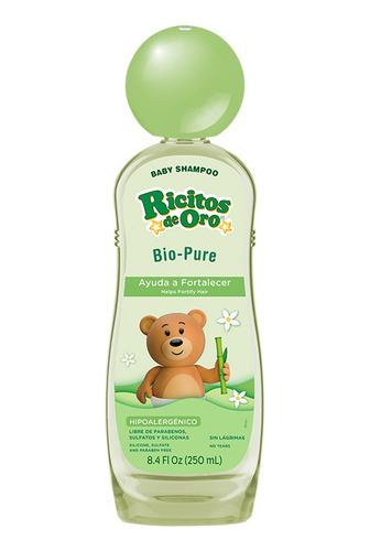 Shampoo Para Bebes Niños Sin Lágrimas 400ml Hipoalergénico