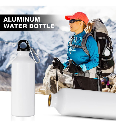 Gandeer 16 Piezas Botella De Agua De Aluminio De 17 Oz Botel