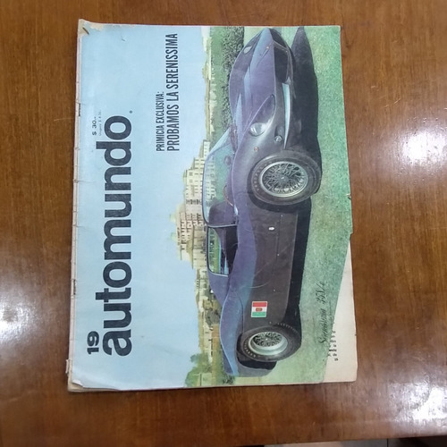Revista Automundo, Ed. Codex Agosto 1965 N°19