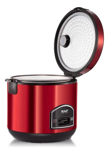 Olla Arrocera Multifuncional 900w 5l Eléctrica Roja