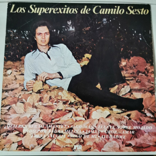 Disco Lp: Camilo Sesto- Superexitos De Camiloo