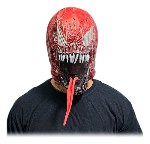 Máscara Venom 2 Carnage Látex Disfraz Terror Cosplay
