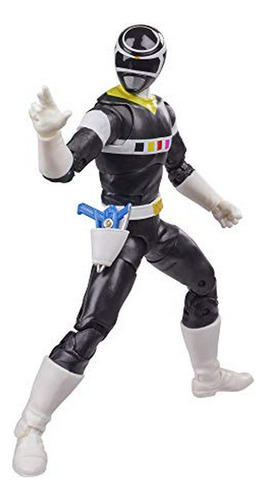 Power Rangers Lightning Collection In Space Black Ranger Fig