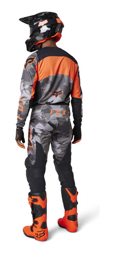 Imagen 2 de 10 de Conjunto Motocross Fox - 180 Bnkr - Camo
