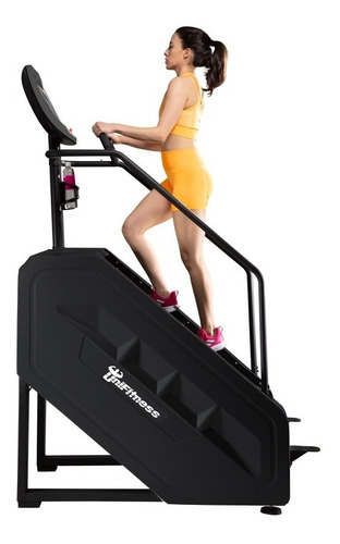 Climber Escalera Sin Fin Unifitness Gym Uso Rudo Resistente Color Negro