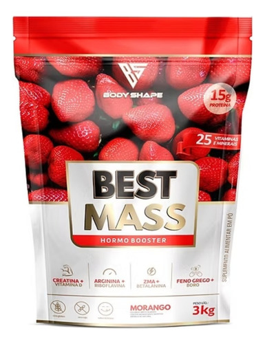 Hipercalórico Best Mass 3kg Pó - Body Shape Refil