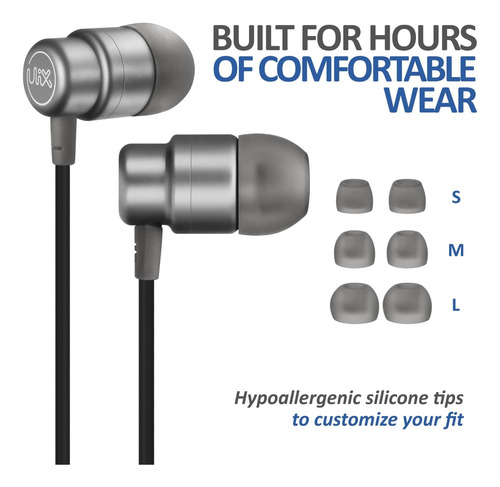 Auriculares Ulix Rider Microfono Abierto, iPhone 15 Pro