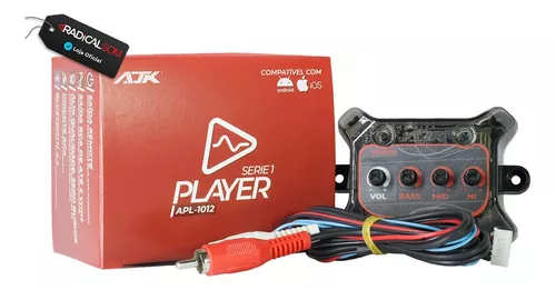Player Ajk Placa 12v Som Bluetooth Mini Paredão Caixa Bob - Desconto no  Preço
