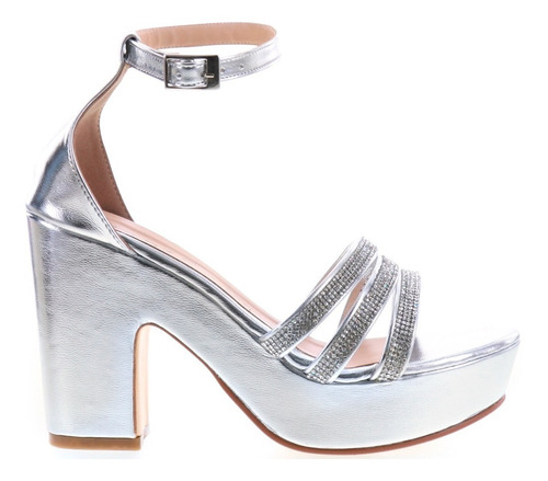 Imagen 2 de 4 de Tacones De Fiesta Para Mujer Con Plataforma Tacón