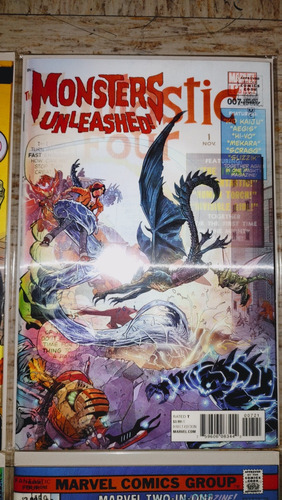 Marvel Cómics Legacy Lenticular 3d Fantastic Four En Inglés (Usado)