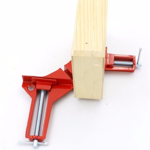 Pack 6 Prensas Esquinera Escuadra Sargento Para Unir Madera