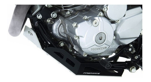 Imagen 4 de 5 de Pechera Skid Plate Honda Xre 300 Abs Fire Parts Calidad