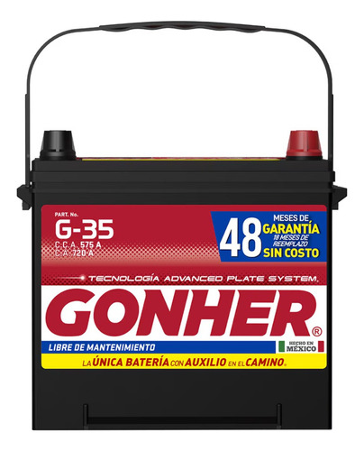 Batería | Gonher | Infiniti G37 2008/13