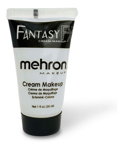 Base De Maquillaje En Cremoso Mehron Mehron Fantasy Fx Mehron Tono Blanco (moonlight White) - 30ml 1.76oz