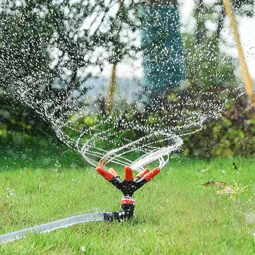 Aspersor Riego Giratorio Automático Regador Jardín 360°