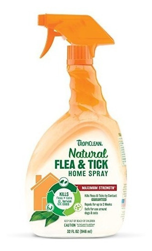 Tropiclean Natural Flea Y Tick Home Spray