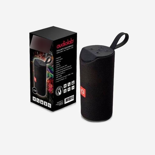 Imagen 2 de 2 de Parlante Audiolab Bluetooth 113 Fm/am/sd/usb/aux 10w Negro