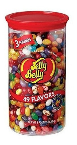 Jelly Belly Jelly Beans Sabores Surtidos Tina De 3 Libras
